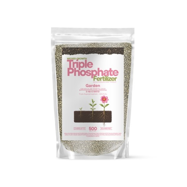Old Cobblers Farm™ Wicked Growth 0-46-0 Fertilizer– Triple Phosphate Strong Root