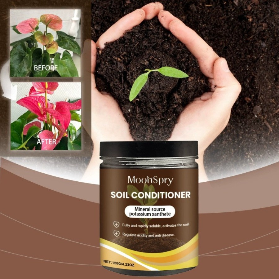 Soil Pro Activator,120g Organic Soil Activator&Plant Fertilizer,Promote Rooting
