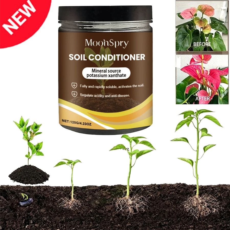 120g Soil Activator, Organic Soil Activator&Plant Fertilizer,Promote Rooting HOT