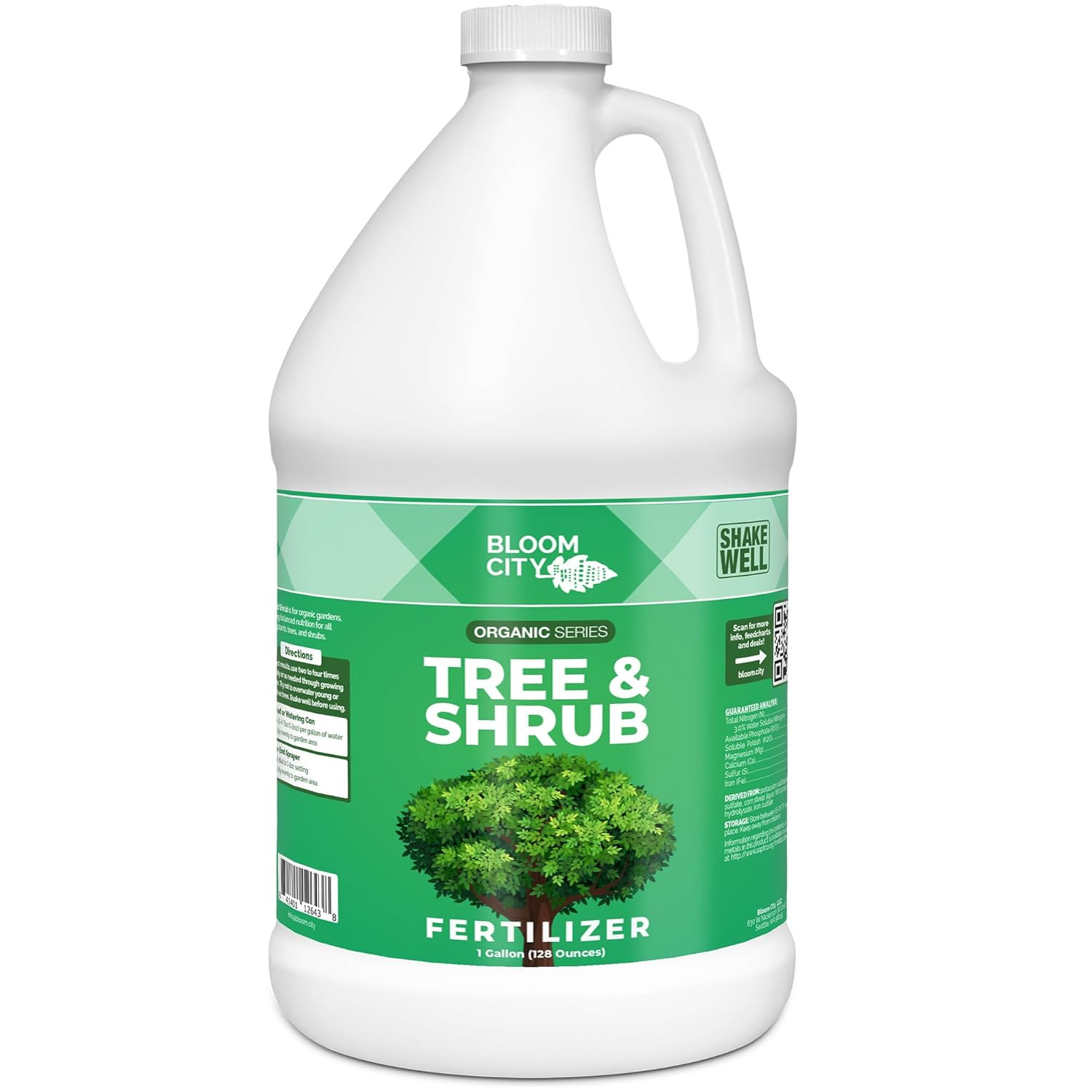 Organic Tree & Shrub Fertilizer, Evergreen Shrub Fertilizer for Healthier Growth