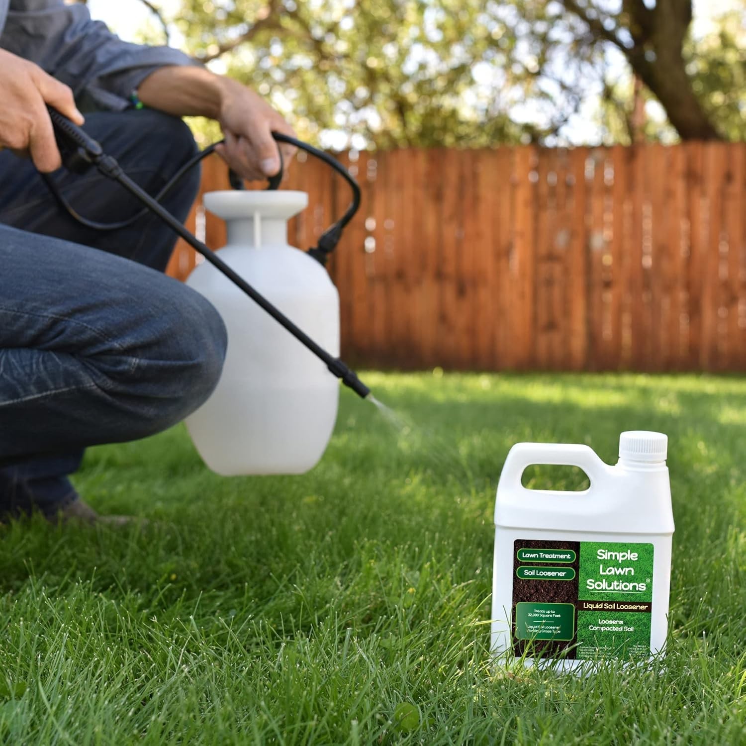 Liquid Soil Loosener- Conditioner-Use alone or when Aerating with…