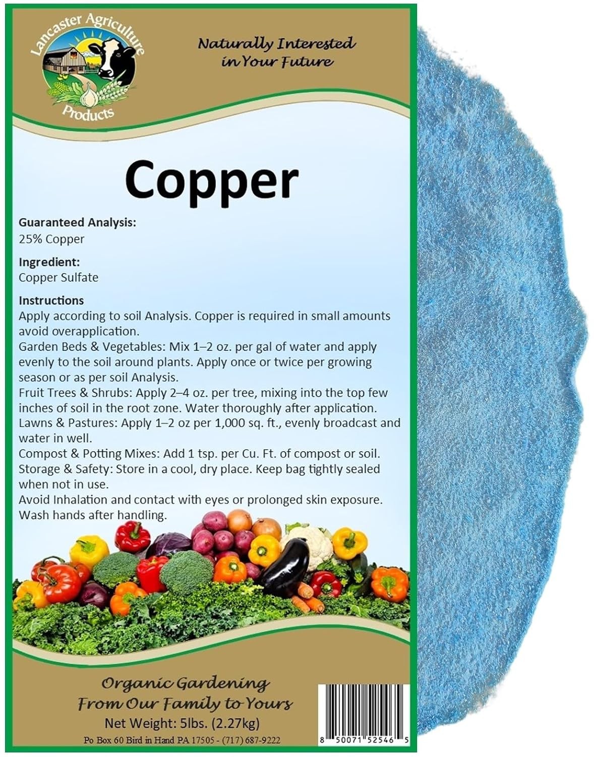 Boron 5 Pound Fertilizer for Plants – Natural Micronutrient Soil Amendment for