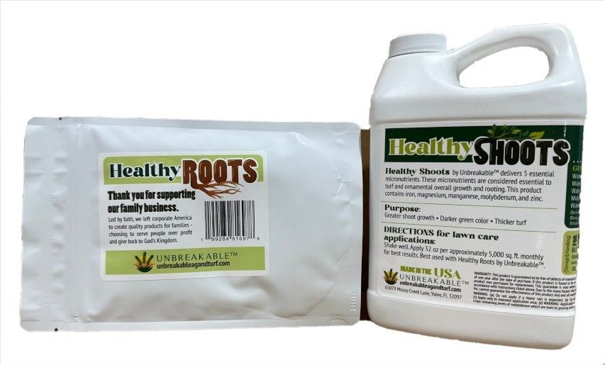 Healthy Shoots 1qt & Roots 2oz Combo (micro-nutrient prebiotic & probiotic pack)