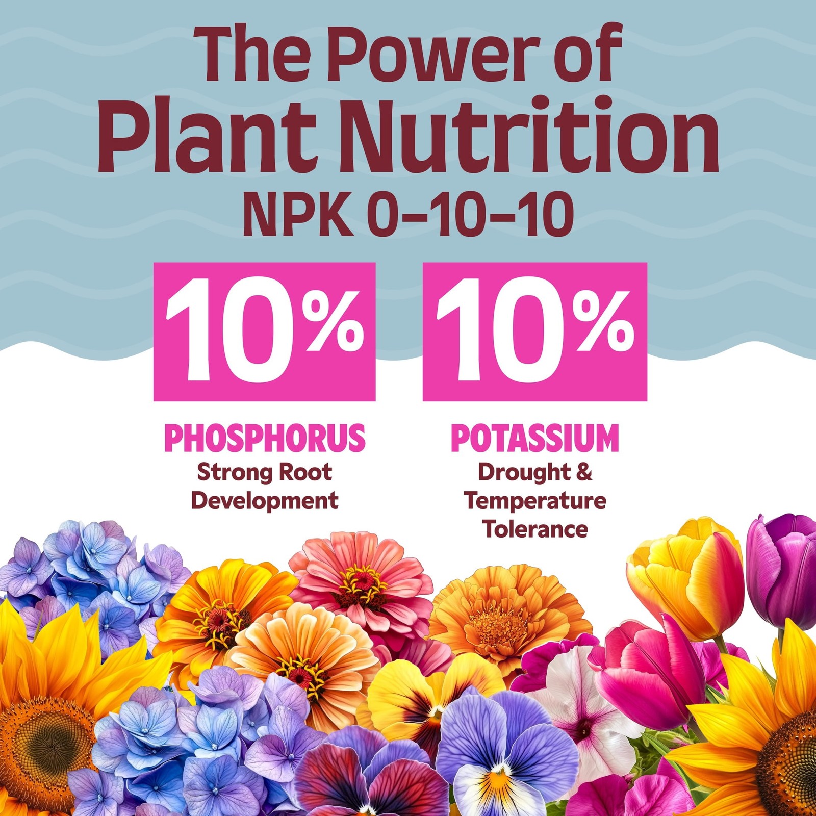 0‑10‑10 Concentrated Plant Food, 1 gal. Garden‑use Liquid Plant Nutrition Supply