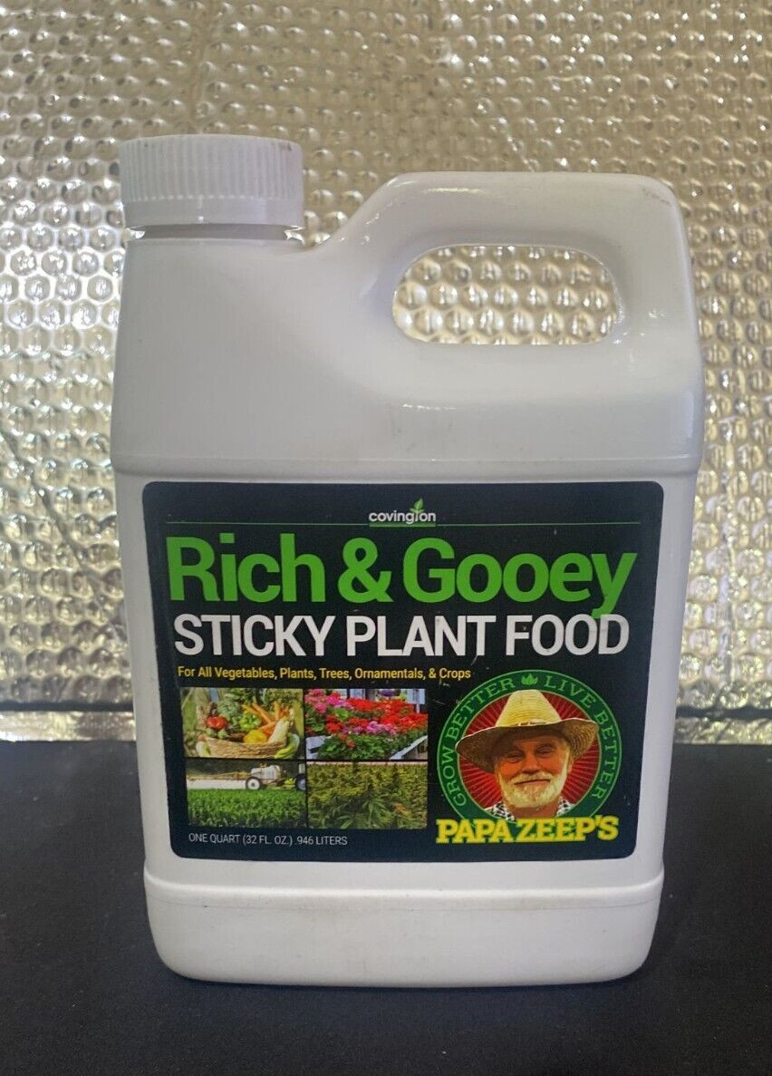 COVINGTON RICH & GOOEY STICKY PLANT FOOD ~ 1QT