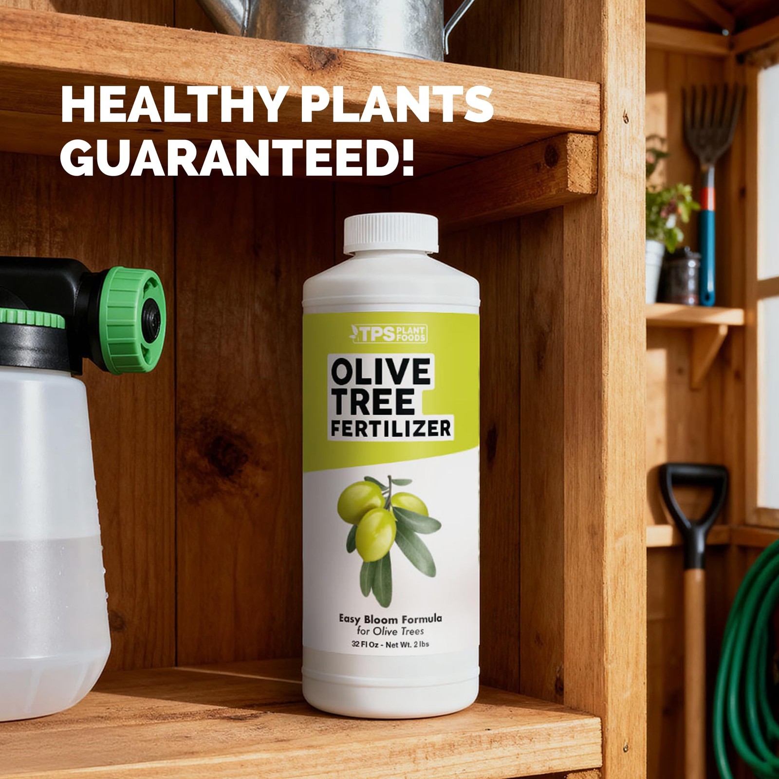 Olive Tree Fertilizer – Liquid Plant Food for Bigger Harvests 8 oz (1/2 Pint)