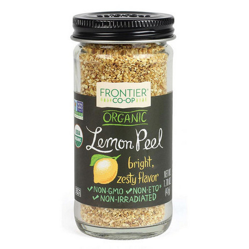 Organic Lemon Peel Granules 1.70 Oz By Frontier Coop