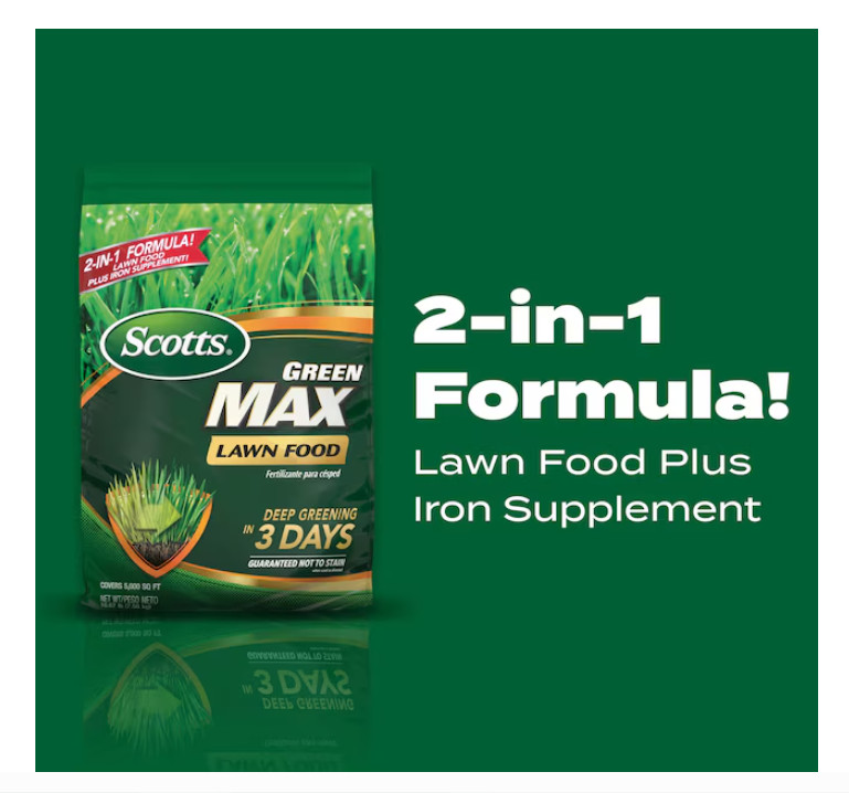 Scotts Green Max Lawn Food 16.67-lb 5000-sq ft 27-0 All-purpose Lawn Fertilizer