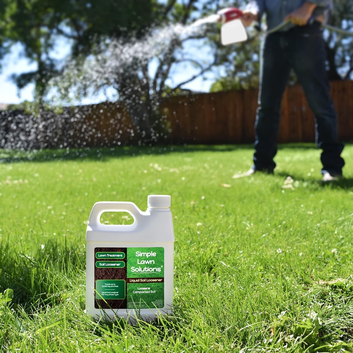 Liquid Soil Loosener- Conditioner-Use alone or when Aerating with…