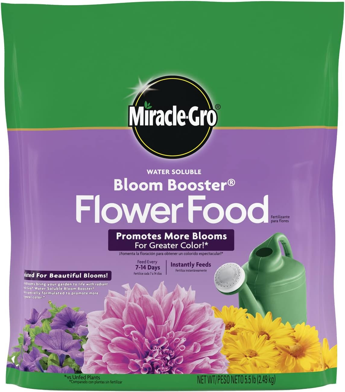 Water Soluble Bloom Booster Flower Food, 5.5 Lb. | Plant Fertilizer for Annual &