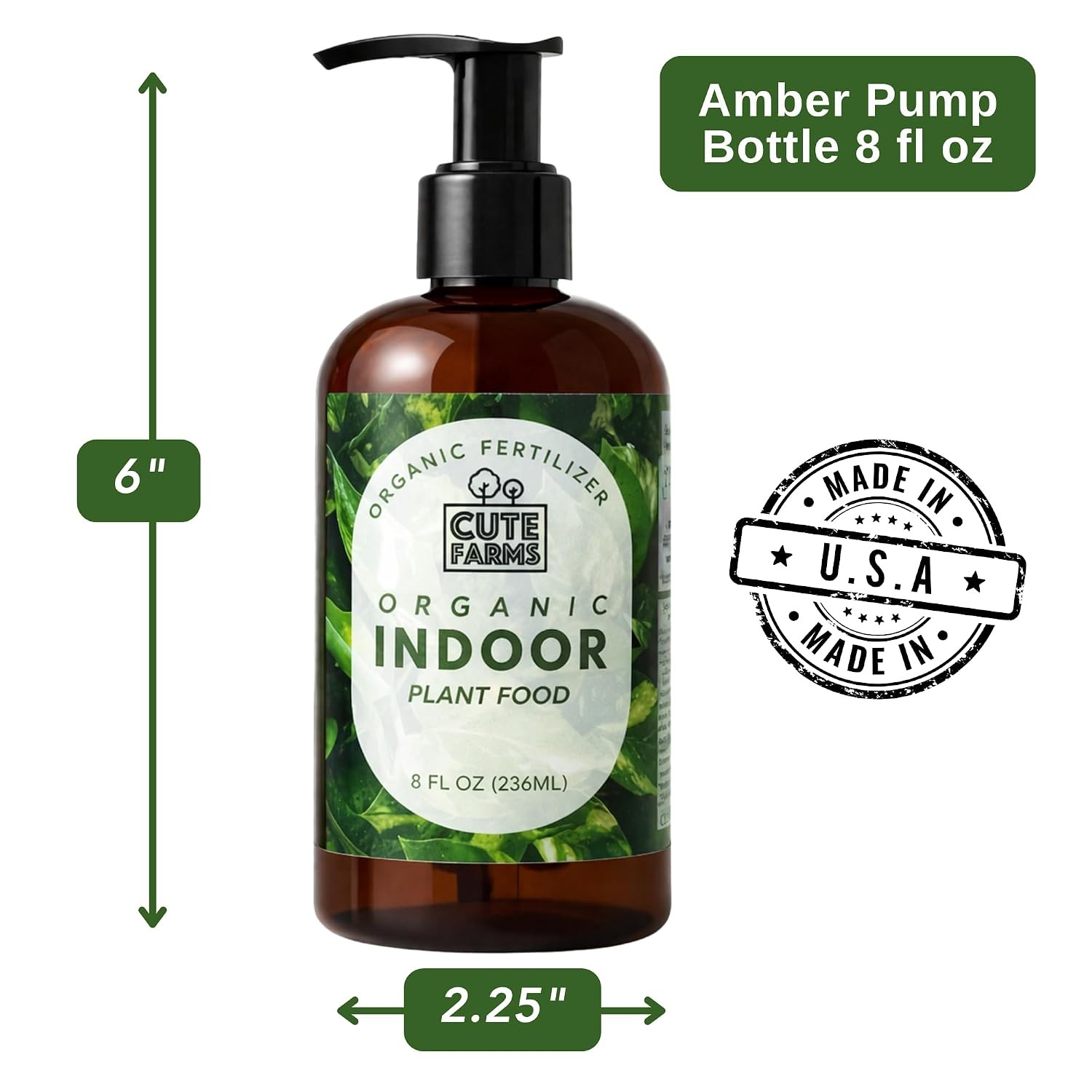 Organic Liquid Plant Food for Houseplants & Outdoor Pot Plants – All-Purpose