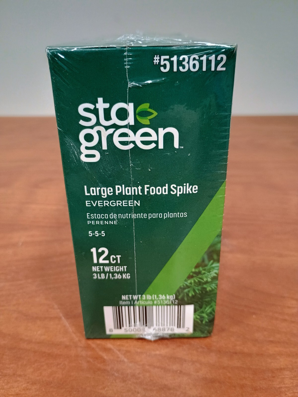 Sta-Green Large Plant Food Spike Trees & Shrubs Nutrition 12 Spikes 13-3-3 NKP