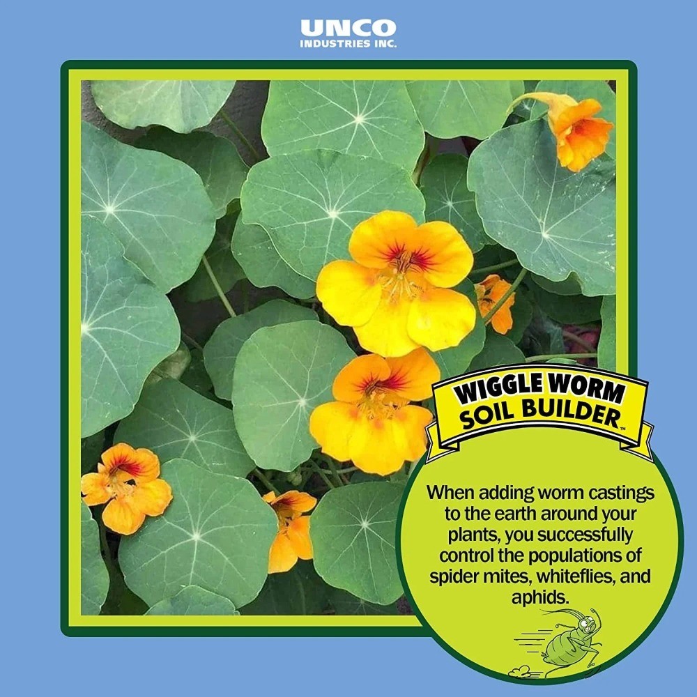 Pure Organic Worm Castings All Natural Fertilizer for Indoor Outdoor Plants