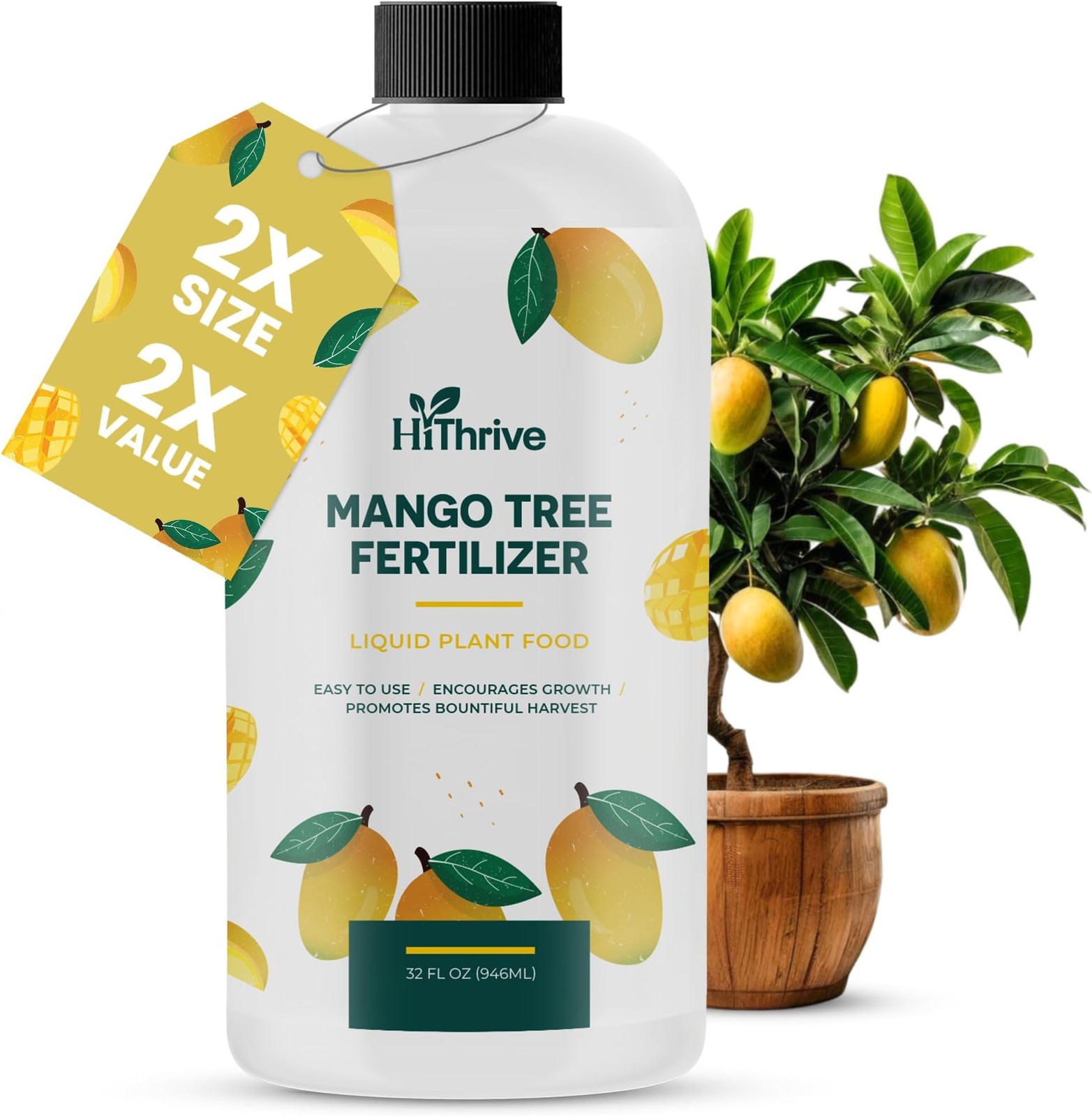 32oz Mango Fruit Tree Fertilizer – Makes 32 Gallons of Mango Tree Fertilizer …