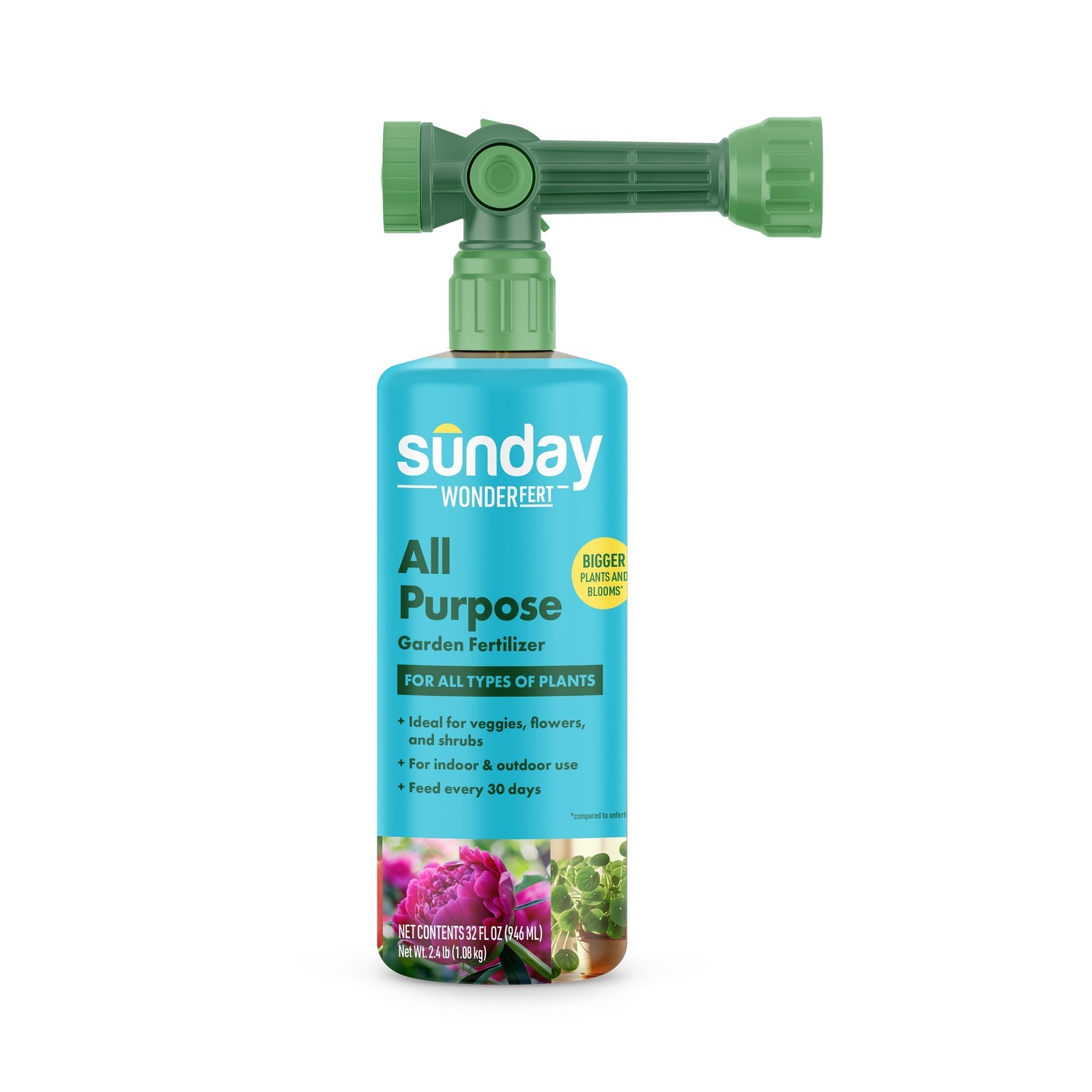 WonderFert All-Purpose Garden Nutrients 32 oz 10-2-6 Covers up to 500 Sq. ft.