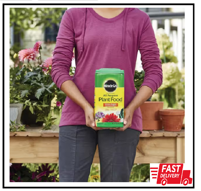 Water Soluble All Purpose Plant Food 4.25 Lbs. for Indoor/Outdoor Plants, Roses,