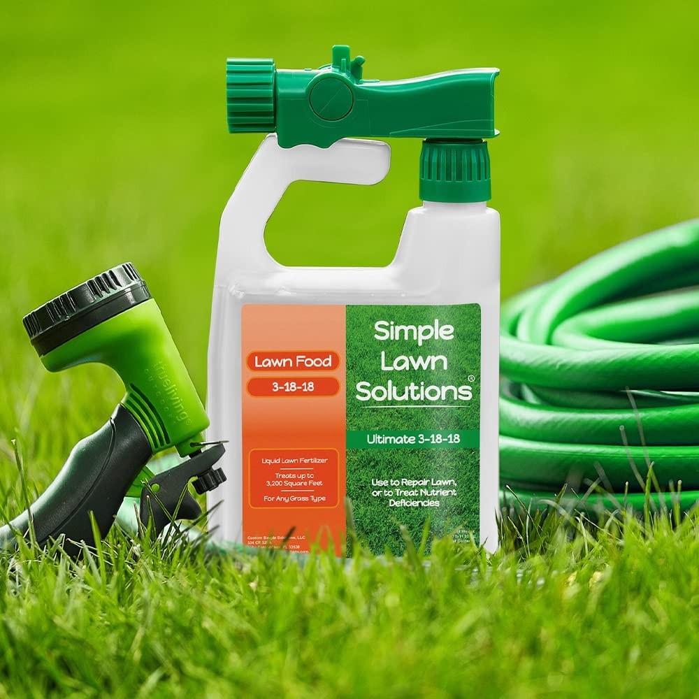 Ultimate 3-18-18 NPK- Lawn Food Quality Liquid Fertilizer- Easy to Use Concen…