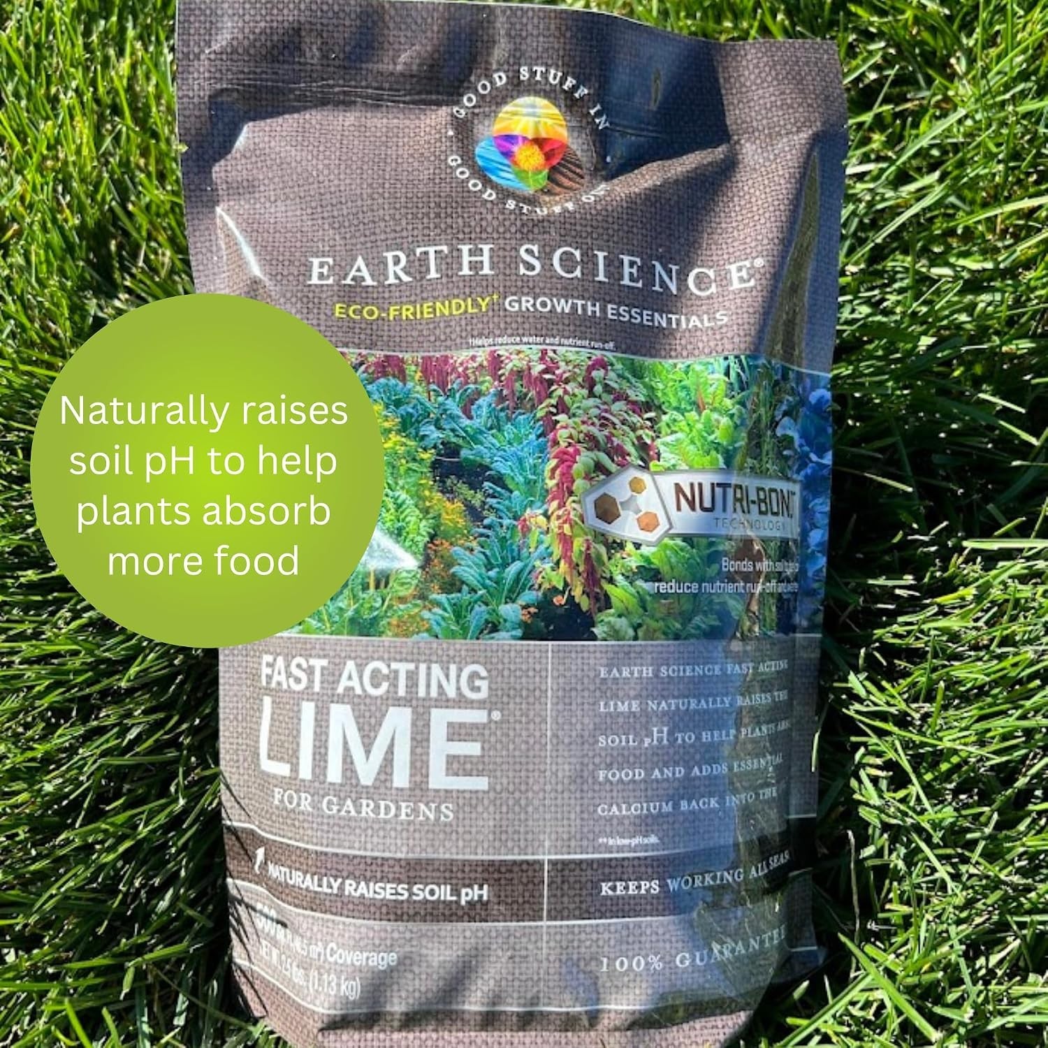 Fast Acting Lime Granules—5lb— Instantly Raise pH of Soil & Reduce Nutrient R…