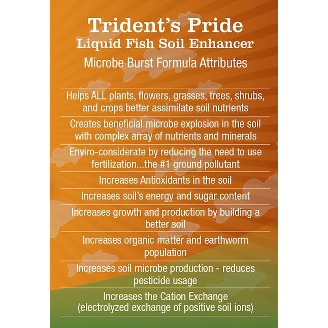 Trident’s Pride 1-Gallon Organic Liquid All-purpose Lawn Fertilizer