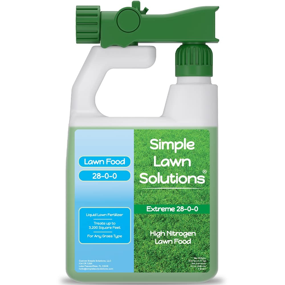 Maximum Green & Growth Fertilizer High Nitrogen 2800 Liquid Lawn Food Spray S…