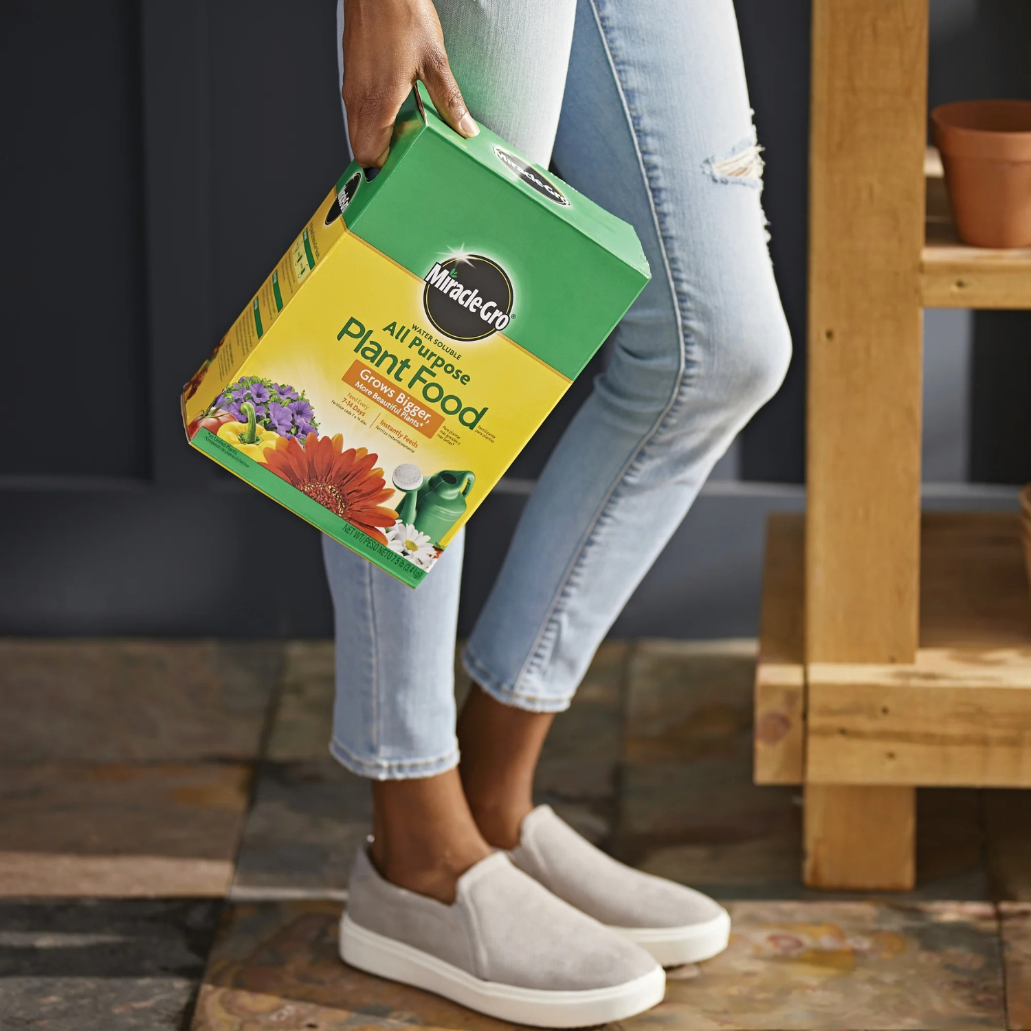 2 Pack Miracle-Gro Water Soluble All Purpose Plant Food, For All Plant , 7.5 lb