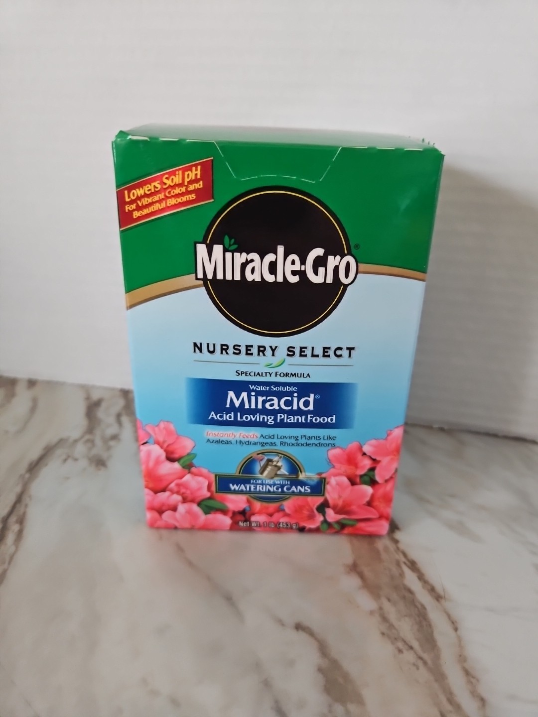 Miracle-Gro Water Soluble Miracid For Acid-Loving Plant Food Promote Vibrant 1lb