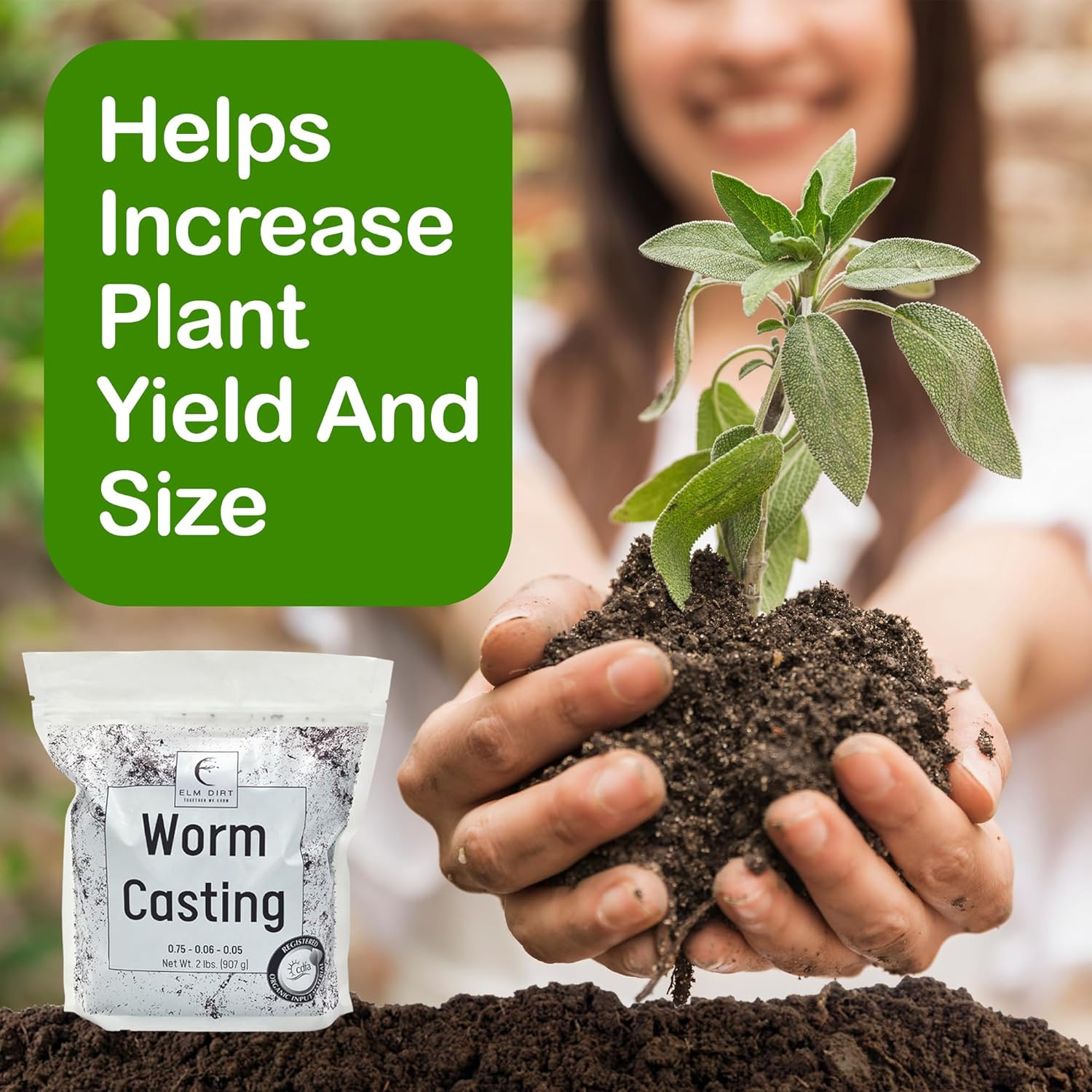 Worm Castings for Plants – Worm Castings Organic Fertilizer | 100% Organic Plant