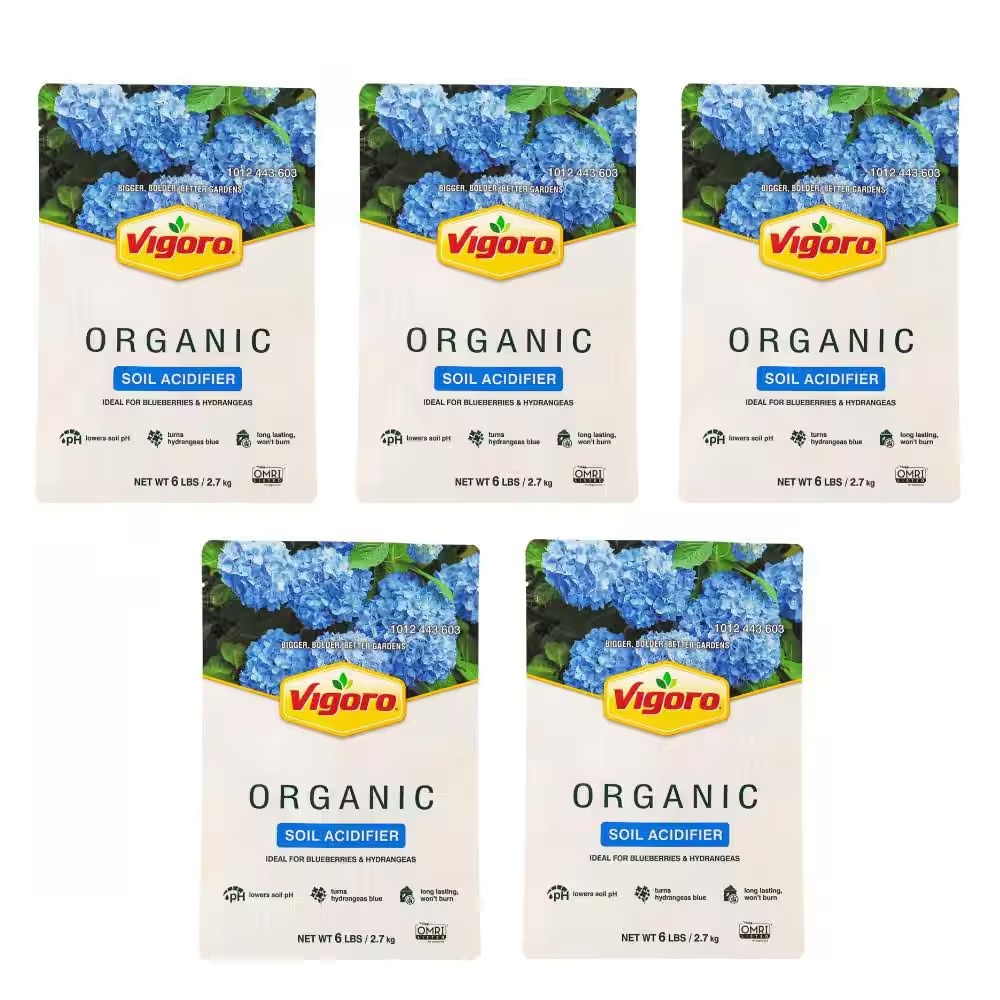 6 Lb. Organic Soil Acidifier Plant Food (5-Pack)