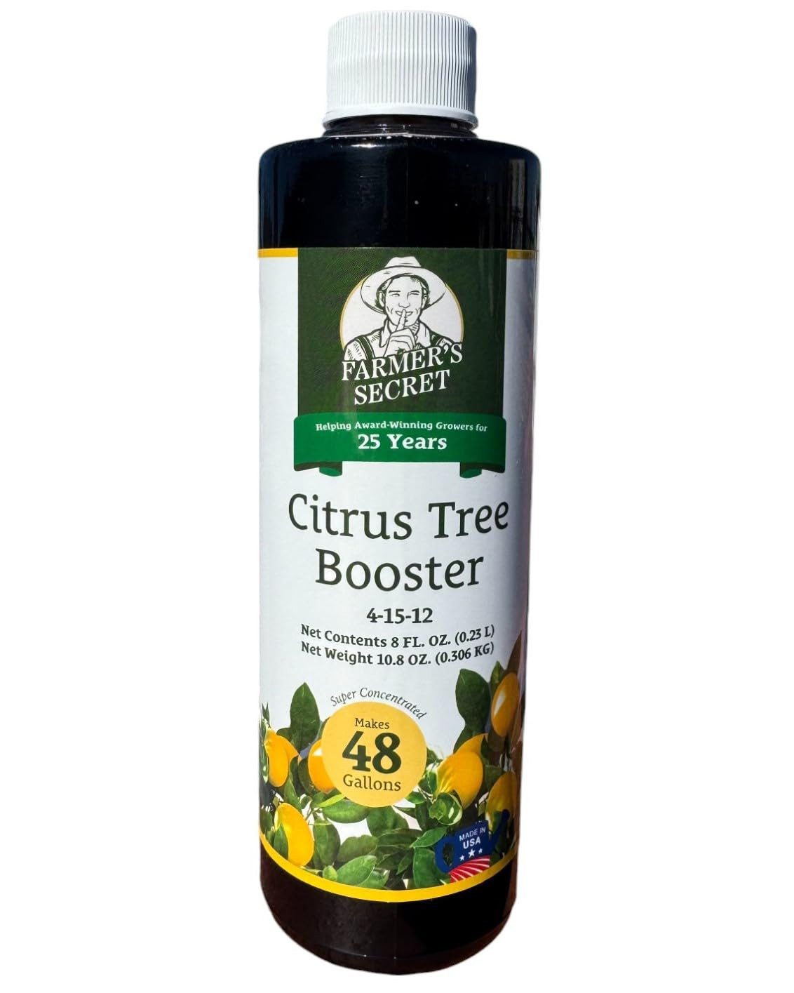Citrus Tree Booster Fertilizer – Super Concentrated – Formulated for All Citrus