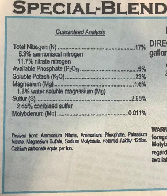 Special Blend Tropical Hibiscus Fertilizer 4 oz
