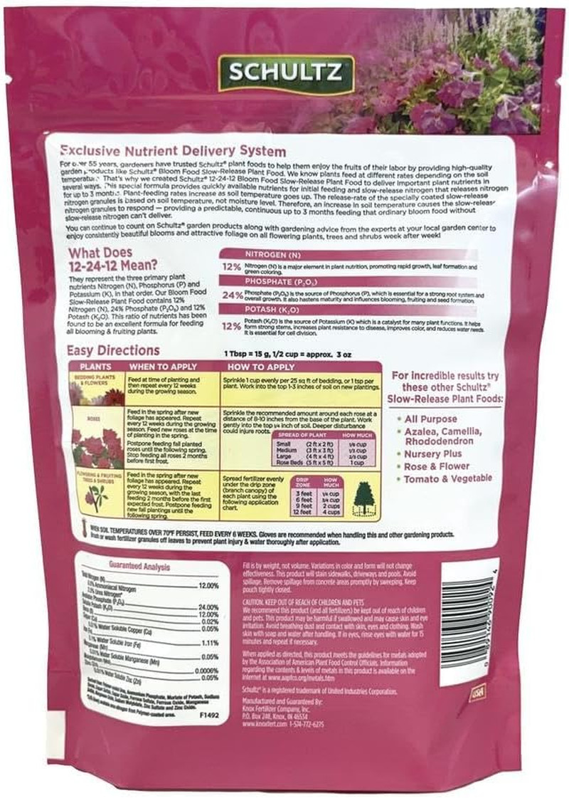 018065 Spf48270 Slow-Release Bloom Fertilizer 3.5 Lbs, 56 Ounce
