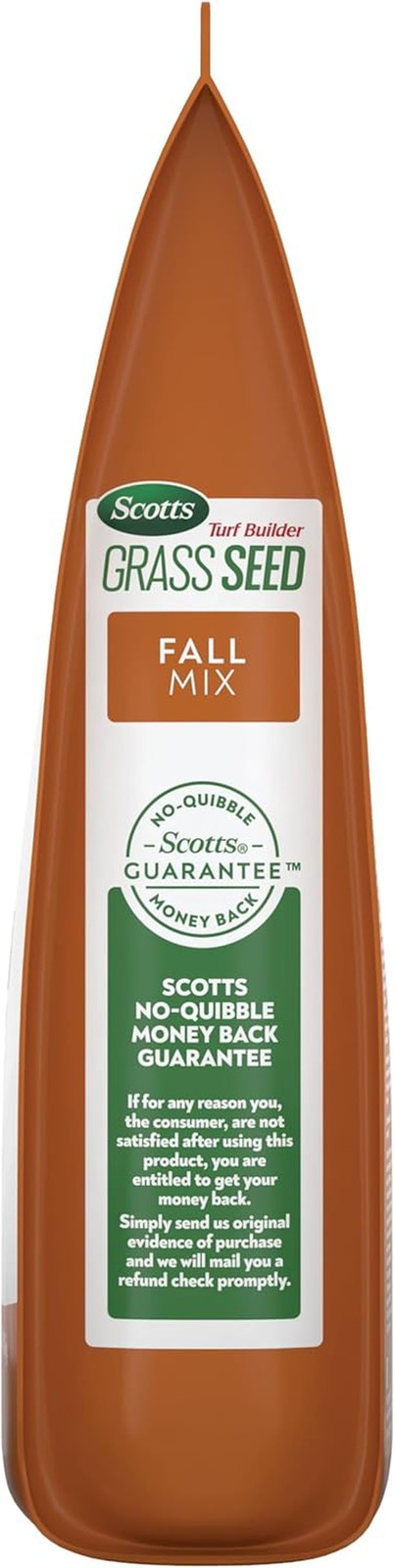 Scotts Turf Builder Grass Seed Fall Mix, 2.4 Lbs. | Grass Seed plus Lawn Fertili