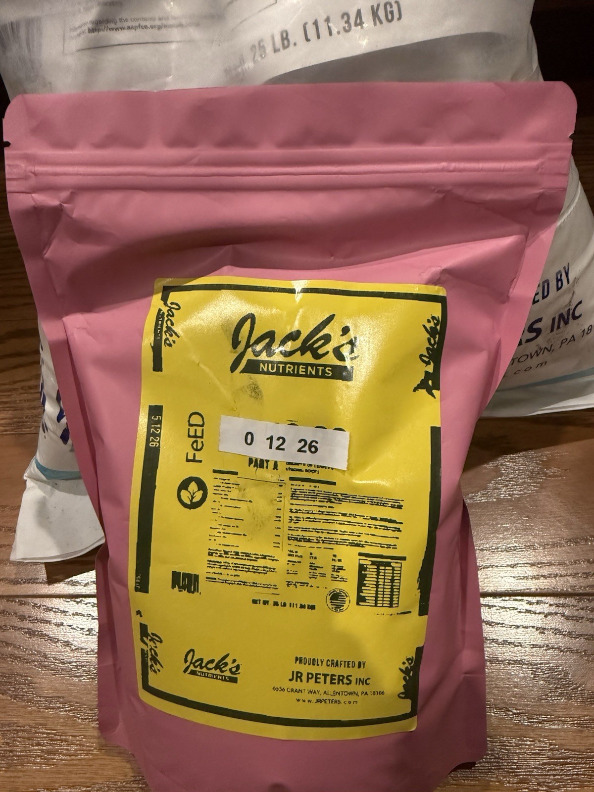 Jacks Nutrients 0-12-26 6 Lbs Repackaged