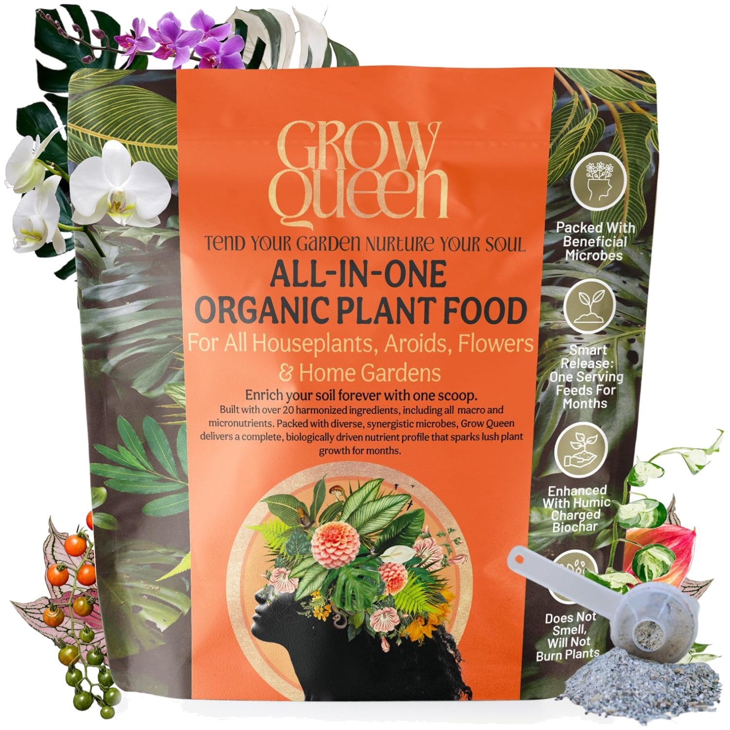 Sustainable All Natural Plant Food, 75 Formulated Servings
