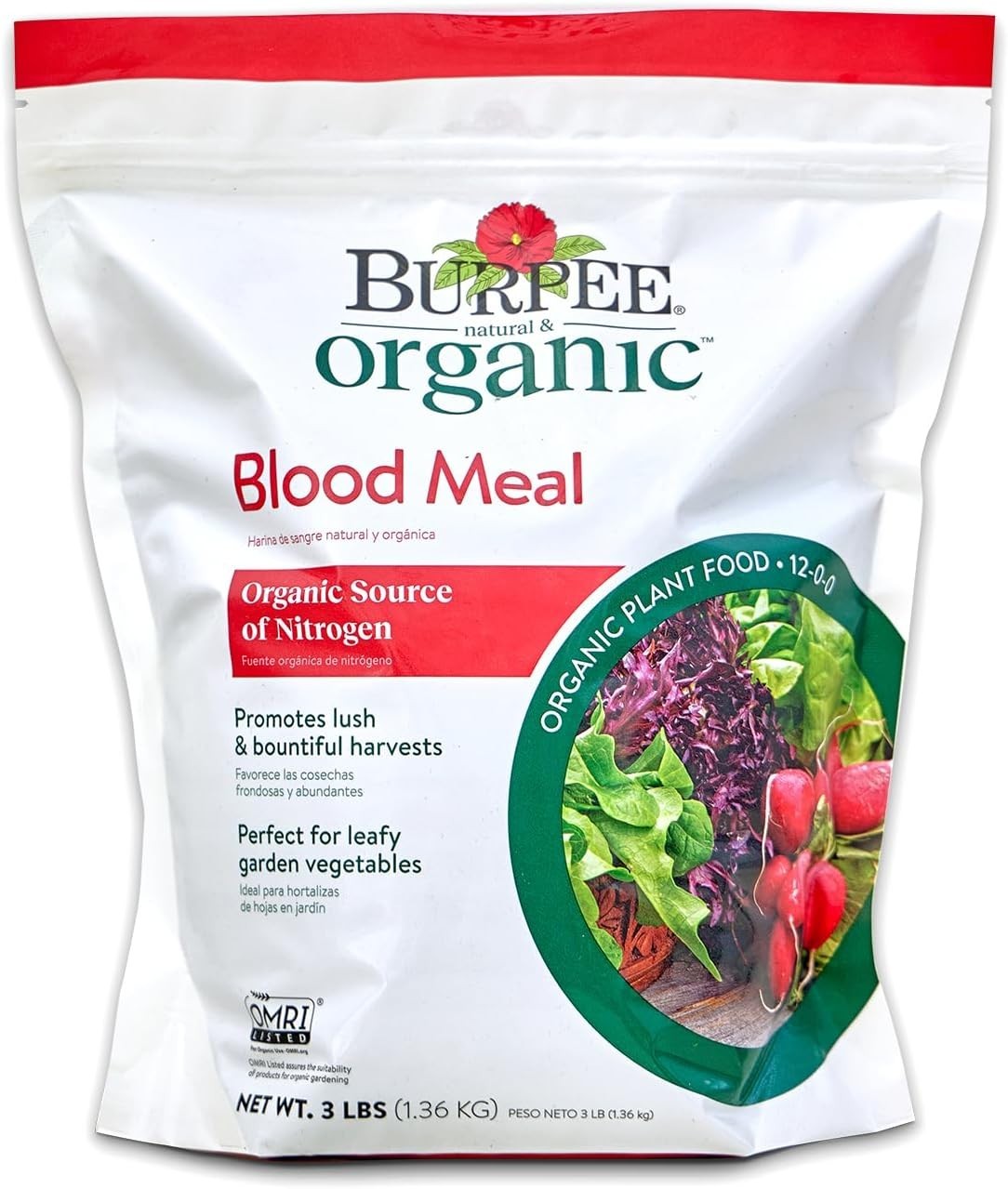 Organic Blood Meal Fertilizer – 3 lb for Enhanced Plant Growth & Soil Health
