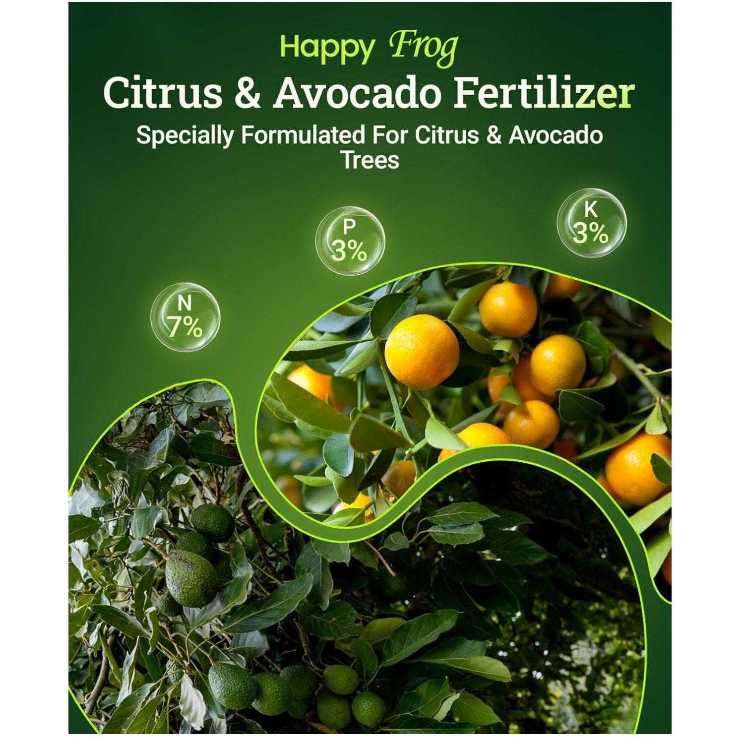 Calcium & Sulfur Avocado Tree Fertilizer – 4 lb