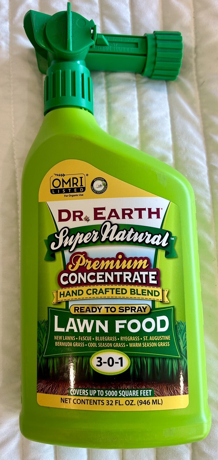 DR. EARTH 32 oz. Super Natural Ready-to-Spray Hose End Liquid Lawn Fertilizer