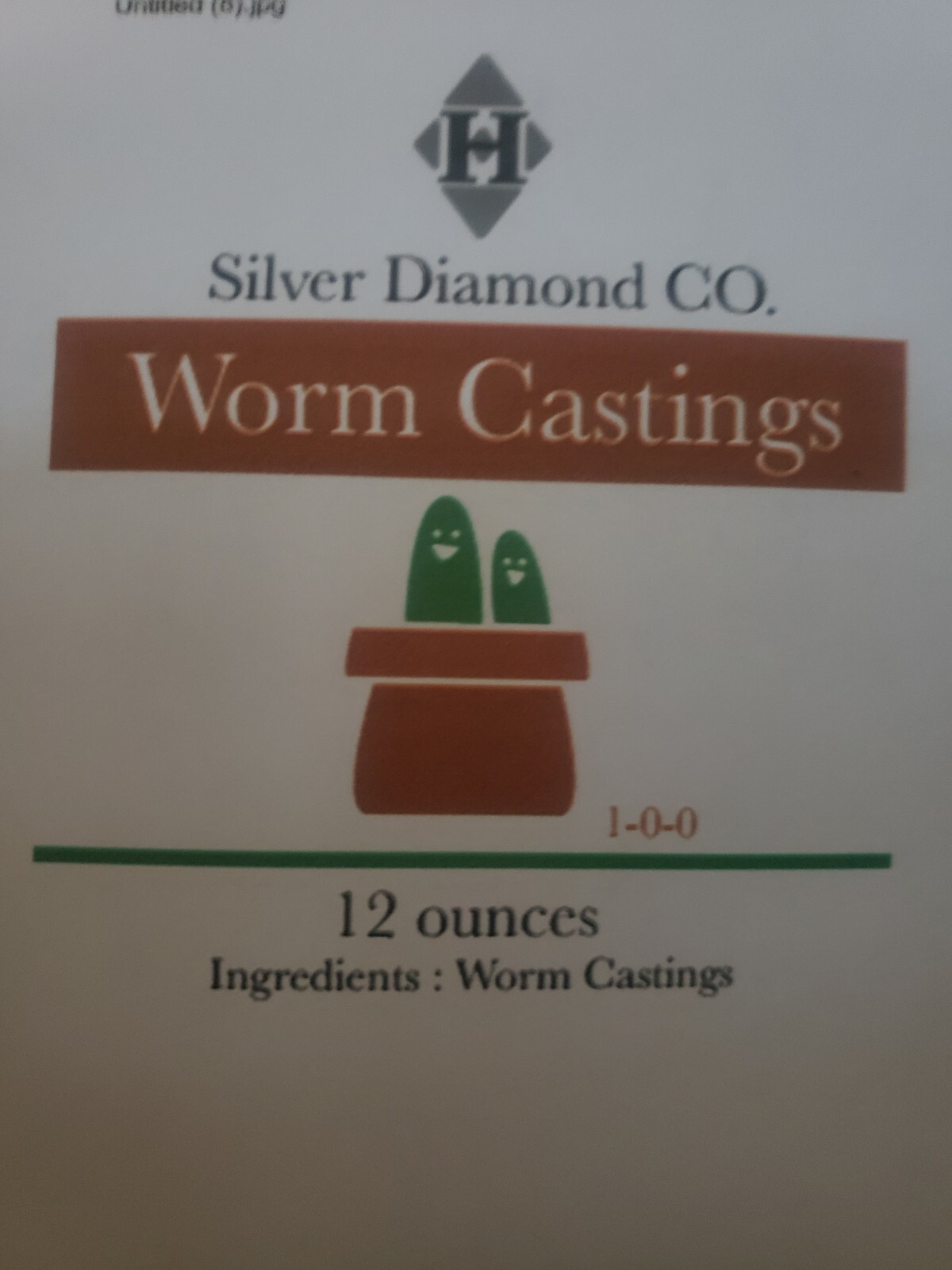 WORM TEA COMBO (12OZ CASTINGS ,2 OZ SUGAR SOURCE) WILL MAKE 50 PLUS GALLON