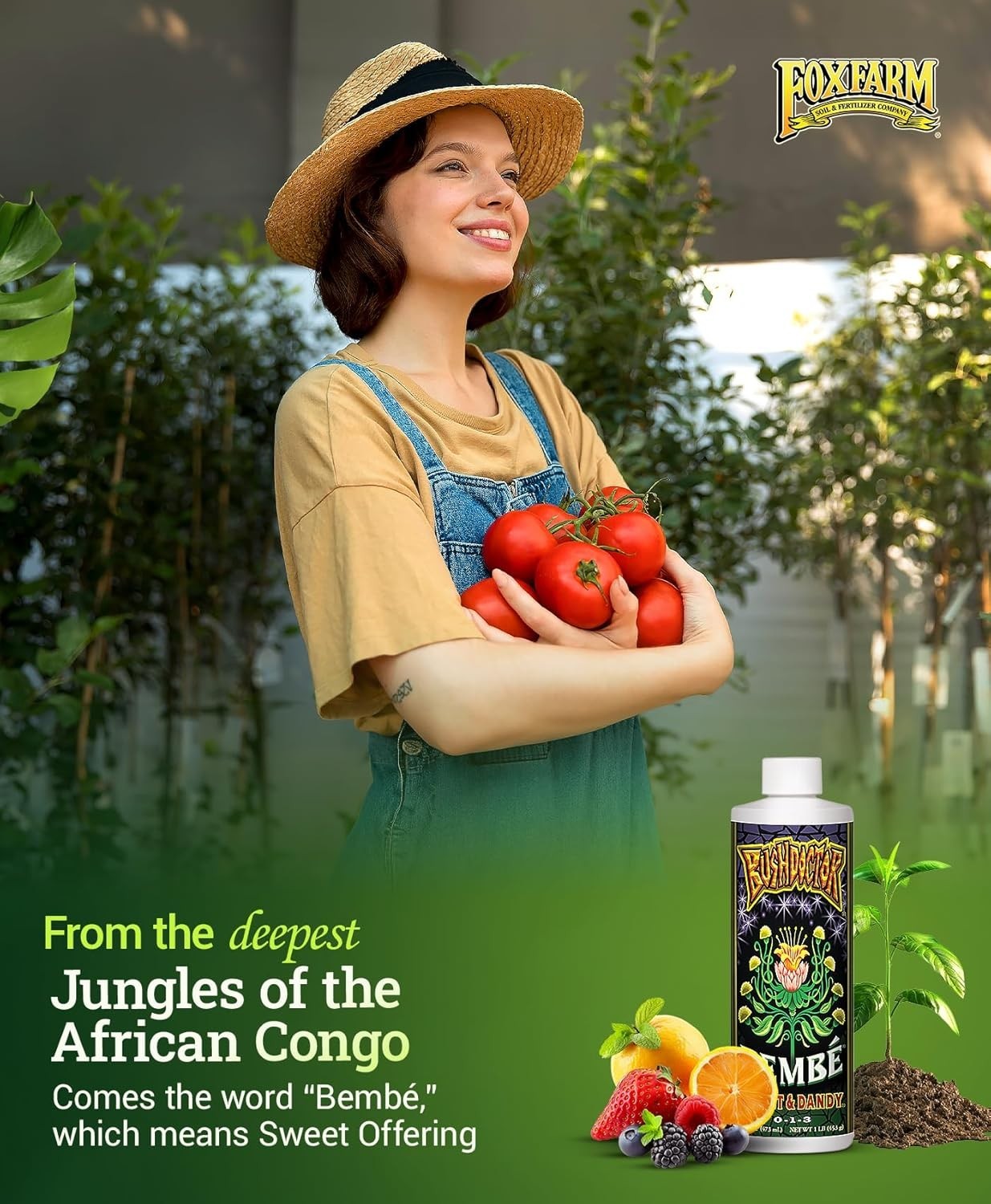 Easy-To-Use Bush Doctor Bembé Liquid Fertilizer – Boost Harvest Flavor & Growth