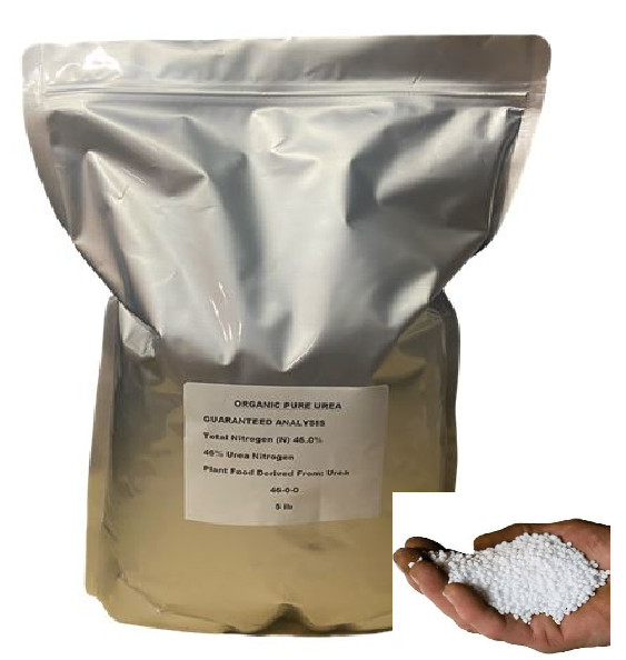 Nitrogen 46 0 0 Urea Fertilizer great for lawns, gardens, deer food plots 5lb PR