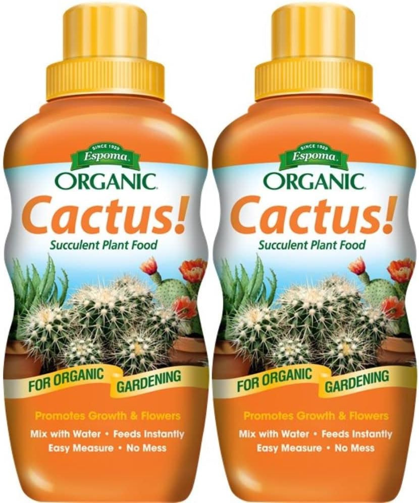 Organic Cactus! Plant Food, Natural & Organic Fertilizer for All Cactus, Succule
