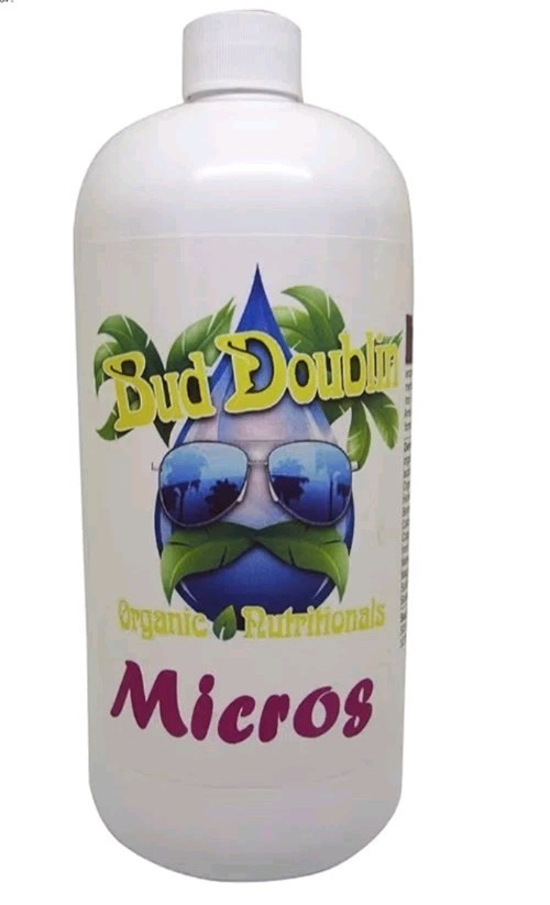 Bud Doublin Organic Rutritionals. Micros