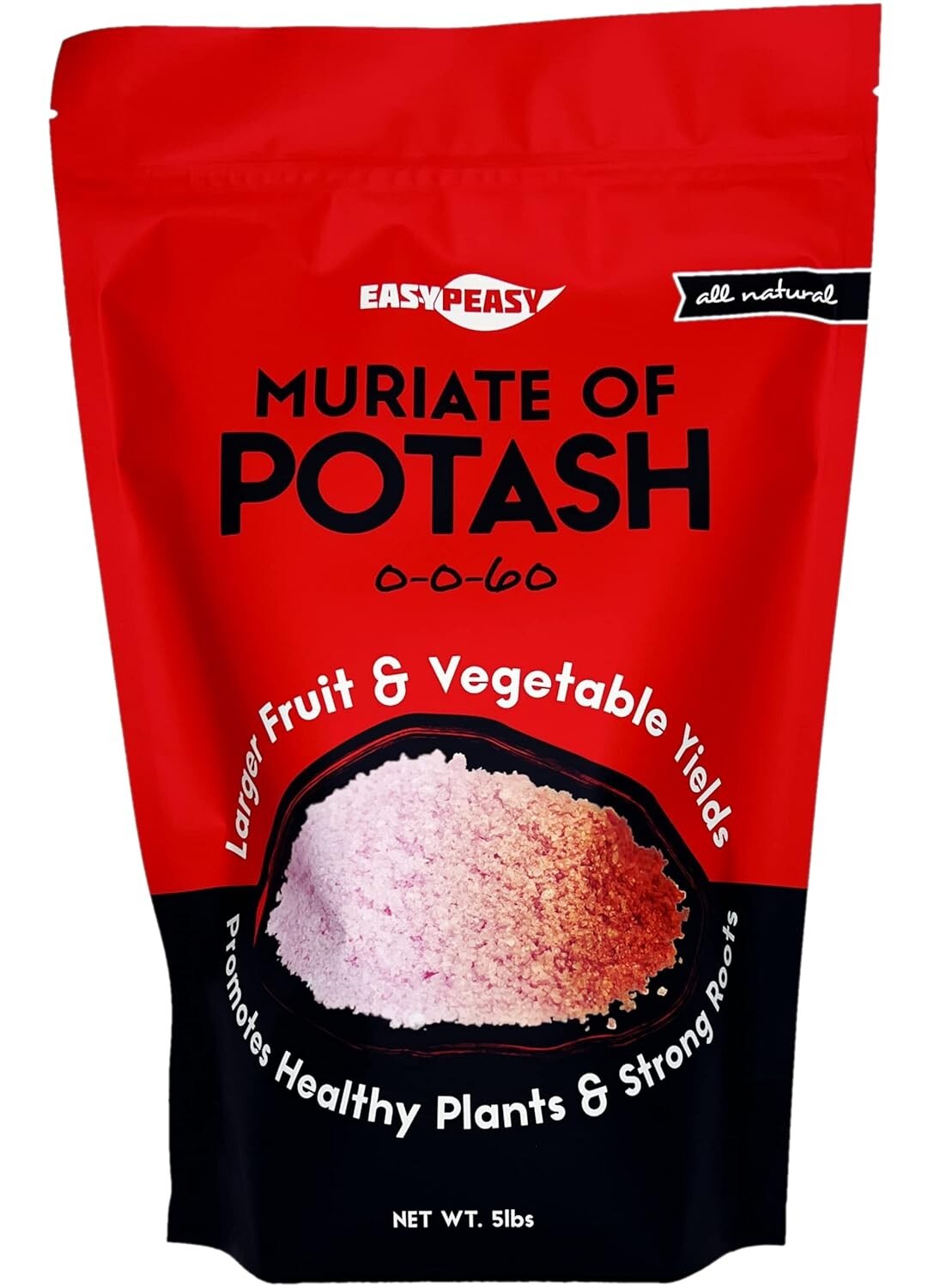 Enhance Your Garden with 5lbs of All-Natural Potassium Granular Fertilizer