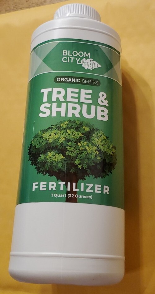 Bloom City Organic Series TREE & SHRUB Fertilizer, (32 oz)