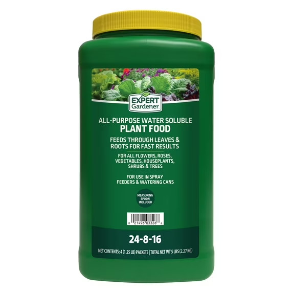 All-Purpose Water Soluble Plant Food, 24-8-16 5 Pounds