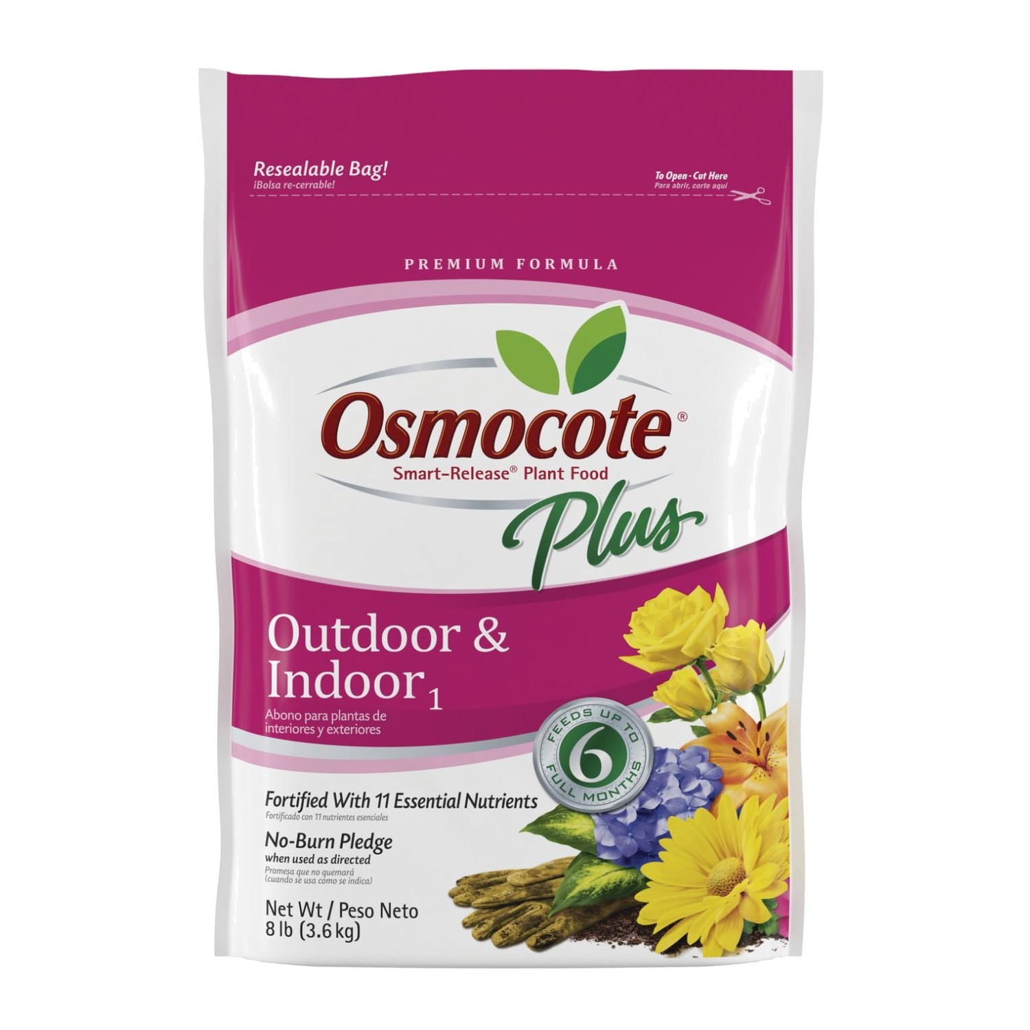 Versatile Plant Fertilizer – Houseplants to Trees, 8 lb.