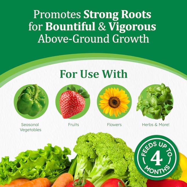 Osmocote Smart-Release Flower & Vegetable Plant Food 2 lb 14-14-14 Fertilizer