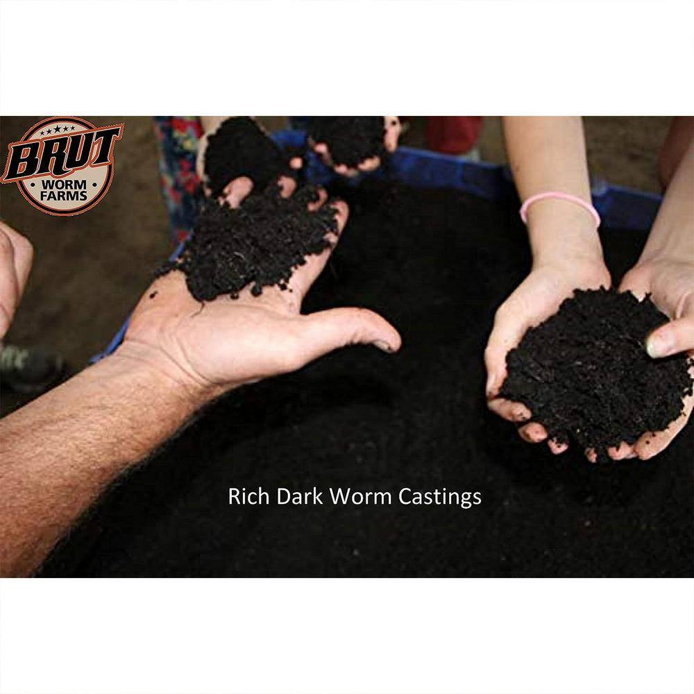 Organic Worm Castings Soil Builder, 30 Pound Bag (4-Pack)