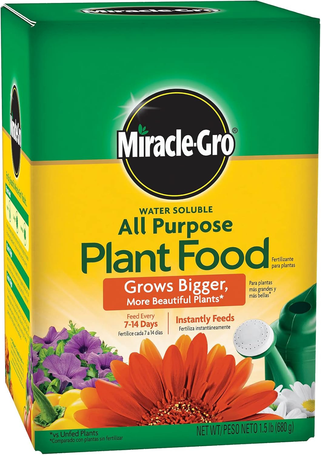 Miracle-Gro Water Soluble All Purpose Plant Food – Fertilizer for All Indoor
