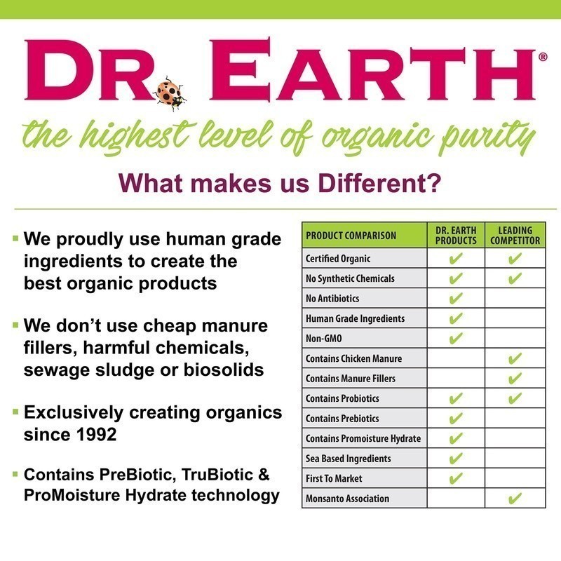 Organic Vegetable Fertilizer 4-6-3 Natural Food TruBiotic 12lb Indoor Outdoor US